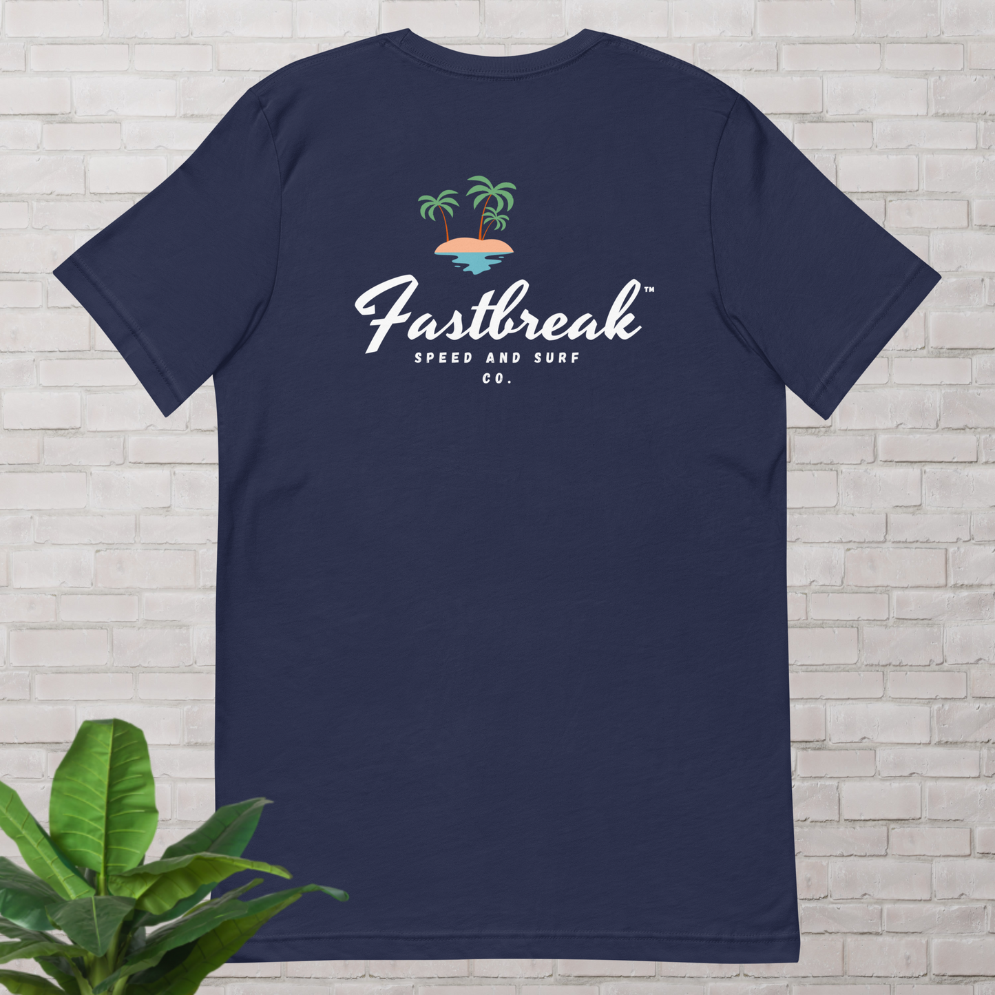 Fastbreak™ Men's Island Breeze Tee (White Logo)