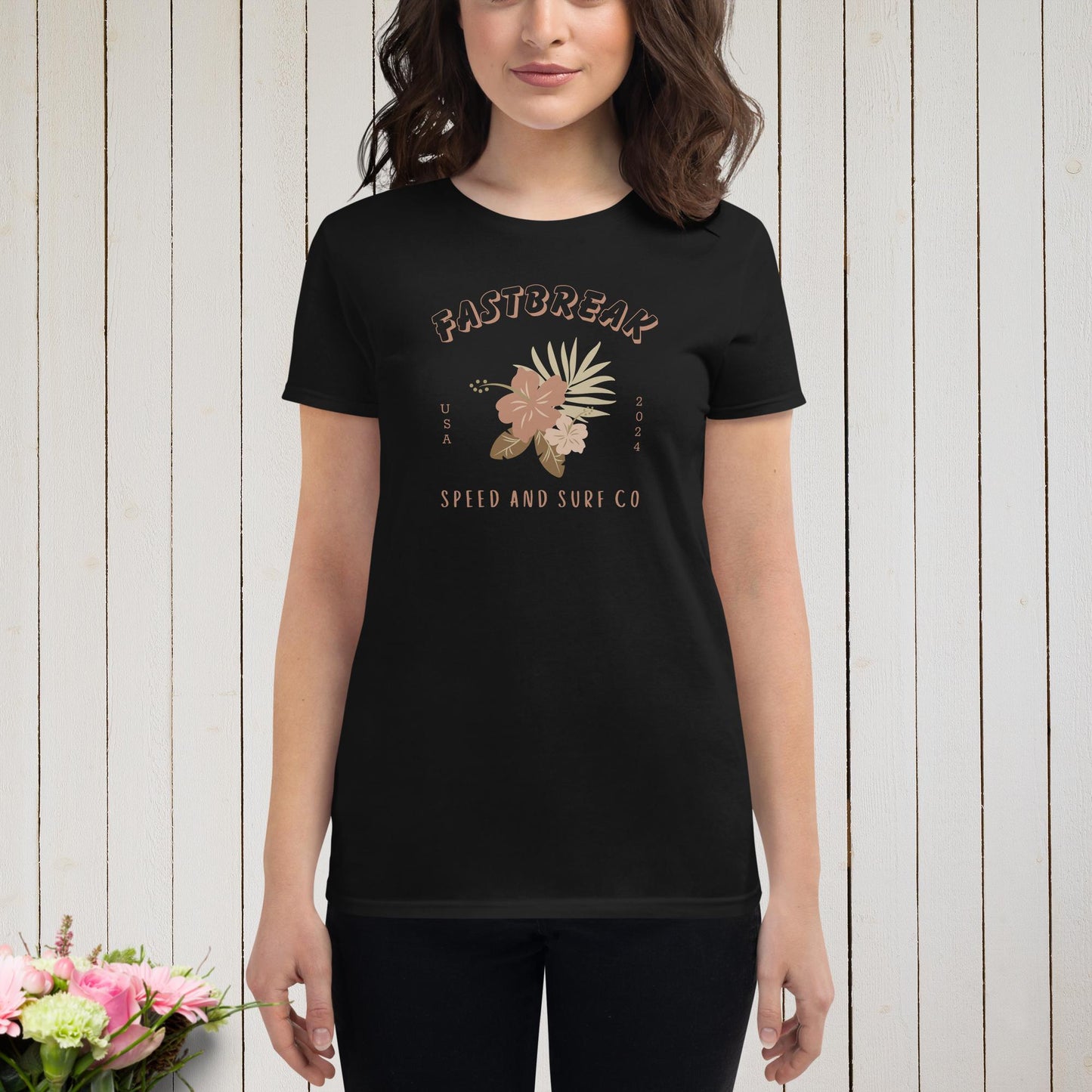 Fastbreak™ Women's Hibiscus Tee