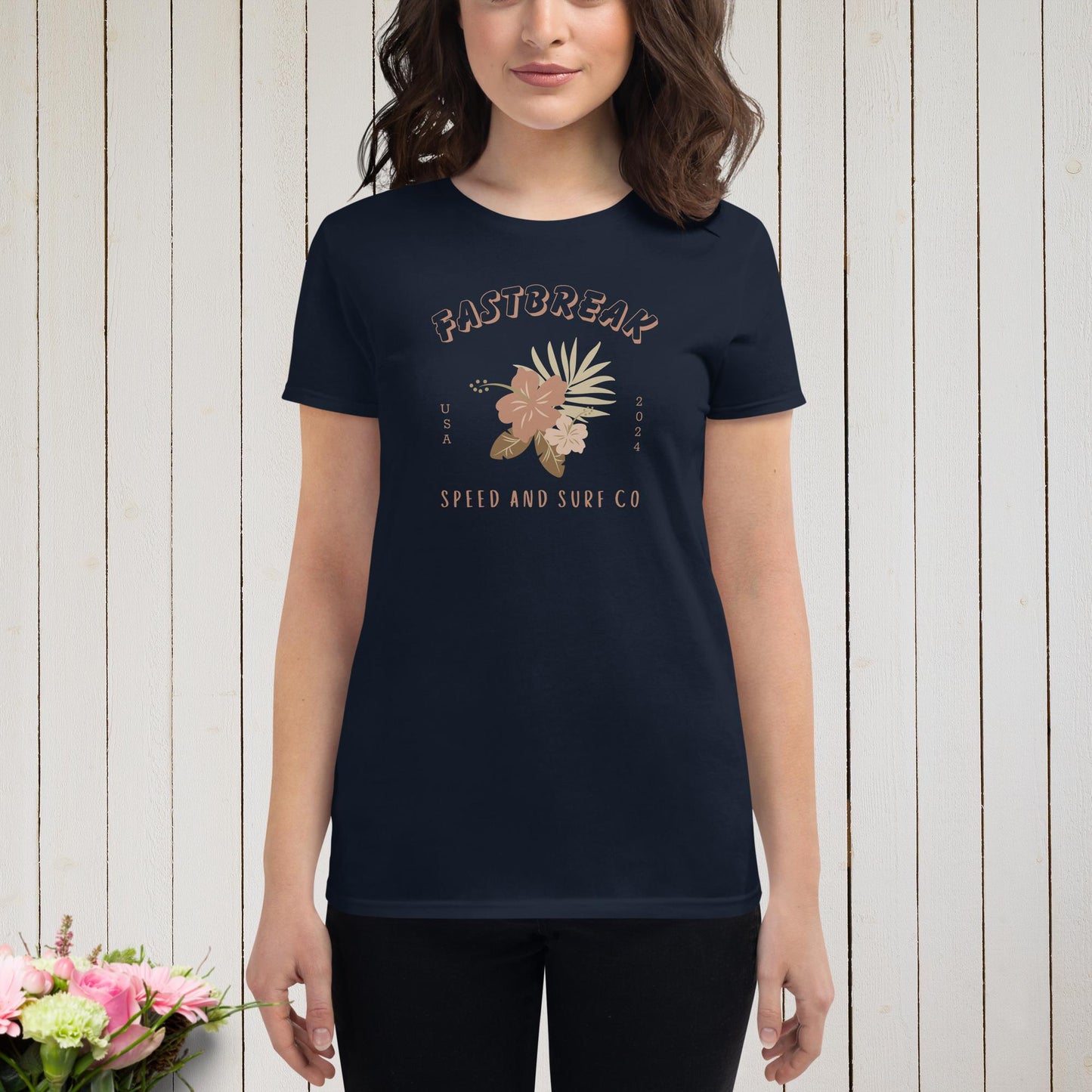Fastbreak™ Women's Hibiscus Tee