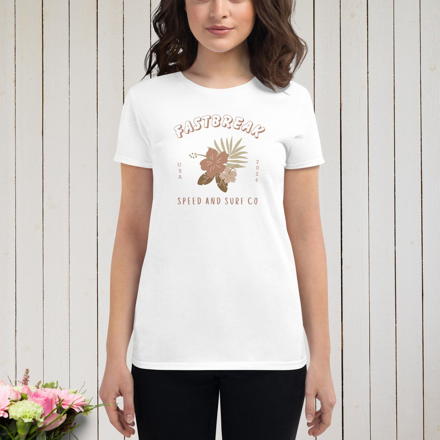 Fastbreak™ Women's Hibiscus Tee